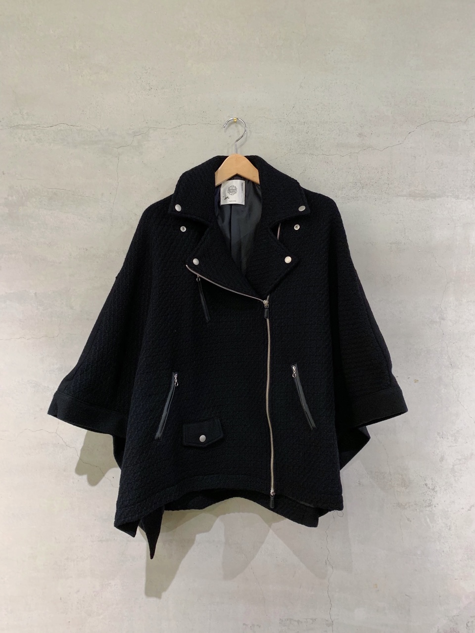 正規品】の通販 あっとくん ライダースポンチョ ライダースジャケット